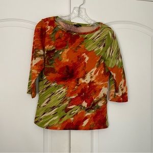 colorful graphic tee